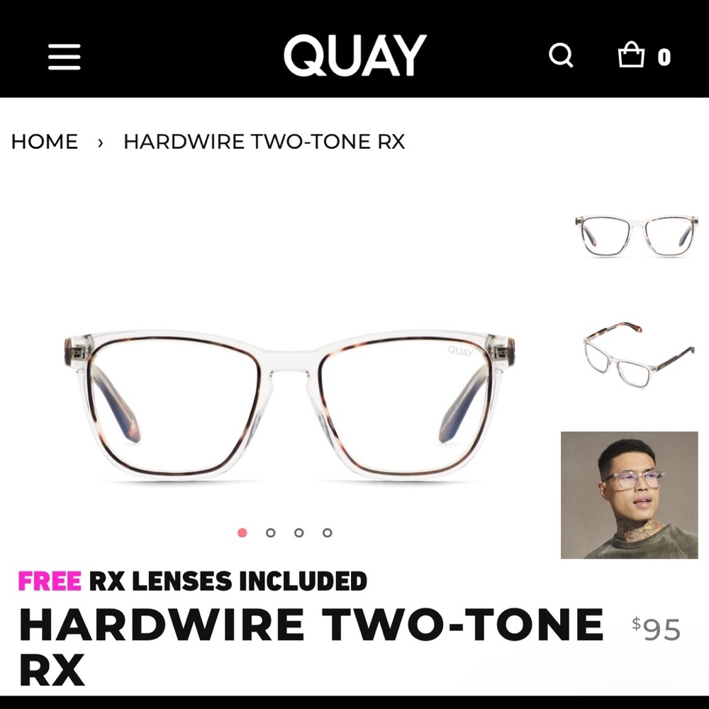 QUAY bluelight Glasses